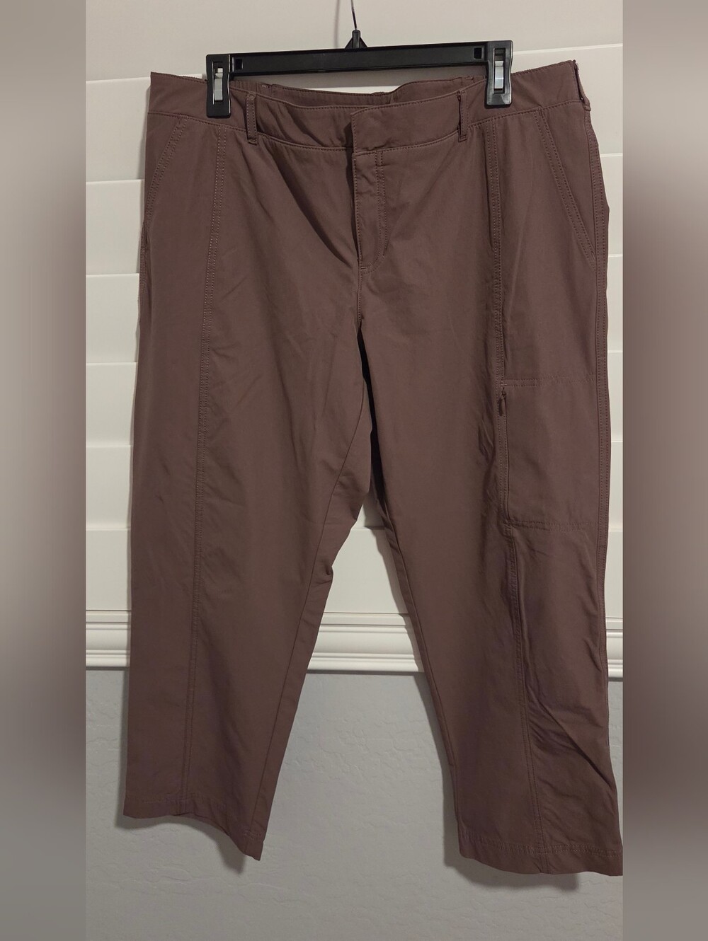 Kirkland Signature Women's Travel Pants in Brown